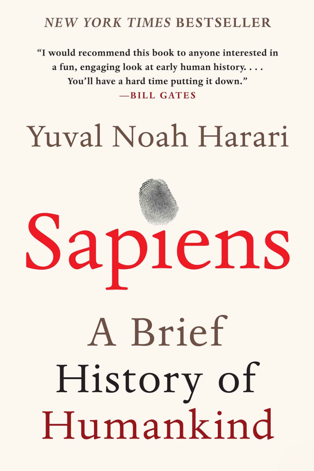 Sapiens: A Brief History of Humankind by Yuval Noah Harari